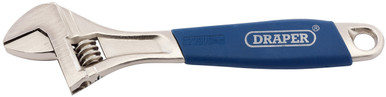 Draper - 300mm Soft Grip Adjustable Wrench
