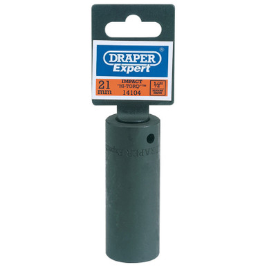 Draper - 21mm 1/2inch Sq. Dr. Deep Impact Socket