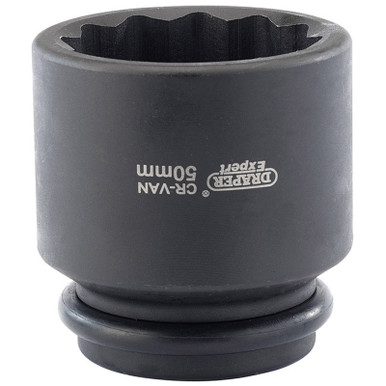 Draper - 50mm 3/4inch Sq. Dr. Hub Nut Impact Socket