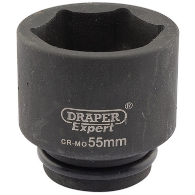 Draper - Expert 55mm 3/4inch Square Drive Hi-Torq 6 Point Impact Socket