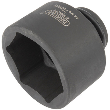 Draper - Expert 70mm 3/4inch Square Drive Hi-Torq 6 Point Impact Socket