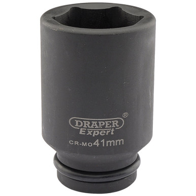 Draper - Expert 41mm 3/4inch Square Drive Hi-Torq 6 Point Deep Impact Socket