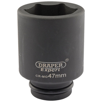 Draper - Expert 47mm 3/4inch Square Drive Hi-Torq 6 Point Deep Impact Socket