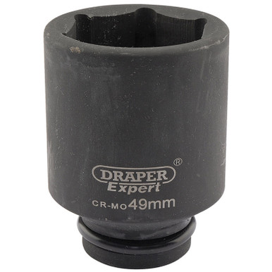 Draper - Expert 49mm 3/4inch Square Drive Hi-Torq 6 Point Deep Impact Socket