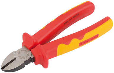 Draper - 180mm VDE Diagonal Side Cutter
