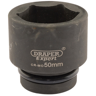 Draper - Expert 50mm 1inch Square Drive Hi-Torq 6 Point Impact Socket