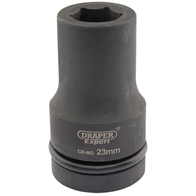 Draper - Expert 23mm 1inch Square Drive Hi-Torq 6 Point Deep Impact Socket