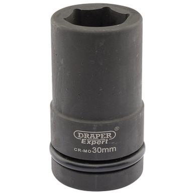 Draper - Expert 30mm 1inch Square Drive Hi-Torq 6 Point Deep Impact Socket