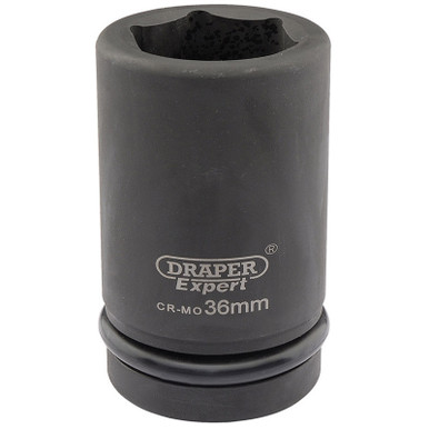 Draper - Expert 36mm 1inch Square Drive Hi-Torq 6 Point Deep Impact Socket