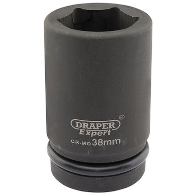 Draper - Expert 38mm 1inch Square Drive Hi-Torq 6 Point Deep Impact Socket