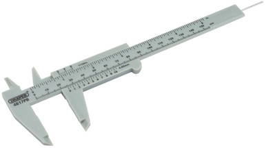 Draper - 0 150mm or 6inch Plastic Vernier Caliper