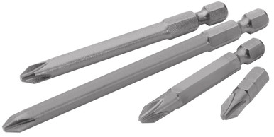 Draper -  No.1 1/4inch Hex Cross Slot Insert Bit 50mm Long x 2