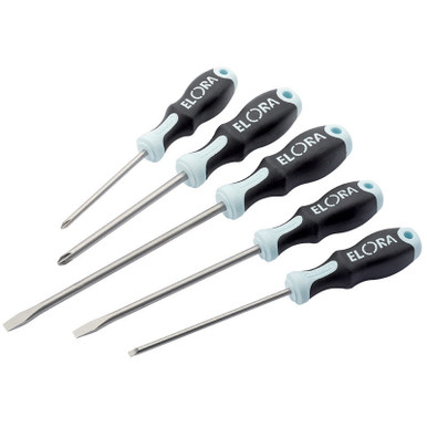 Draper - Stainless Steel Engineer's Screwdriver Set 5 Piece