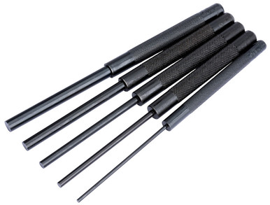 Draper - 200mm Parallel Pin Punch Set 5 Piece
