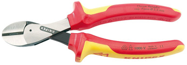 Draper -  Knipex 73 08 160UKSBE VDE Fully Insulated ' x Cut' High Leverage Diagonal Side Cutters