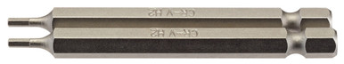 Draper - 2mm 1/4inch Hex Hexagonal Insert Bit 75mm Long x 2