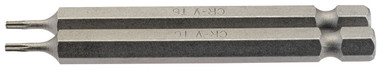 Draper - T6 1/4inch Hex Draper - TX-STAR Insert Bit 75mm Long x 2