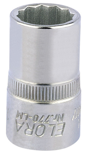 Draper - 15mm 1/2inch Sq. Dr. Elora Bi-Hexagon Socket
