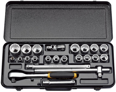 Draper - 1/2inch Sq. Dr. Elora Imperial Socket Set (23 Piece)
