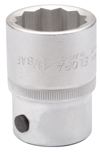 Draper - 1.1/8inch 3/4inch Square Drive Elora Bi-Hexagon Socket