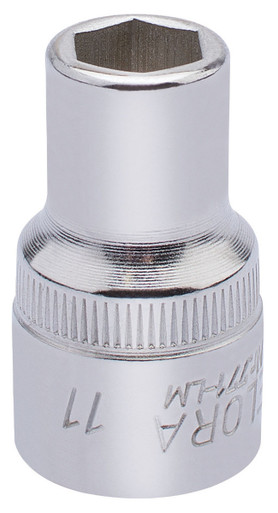 Draper - 11mm 1/2inch Sq. Dr. Elora Hexagon Socket