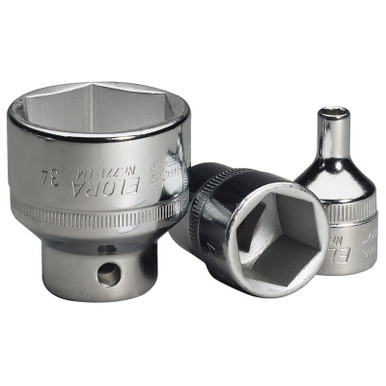 Draper - 12mm 1/2inch Sq. Dr. Elora Hexagon Socket