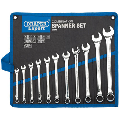 Draper -  Metric Combination Spanner Set 11 Piece