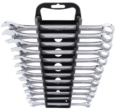 Draper -  Hi-Torq Metric Combination Spanner Set 12 Piece