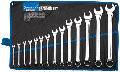 Draper -  Metric Combination Spanner Set 14 Piece
