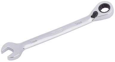Draper - 9mm Draper - Hi-Torq Metric Reversible Ratcheting Combination Spanner
