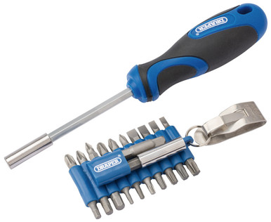 Draper -  Screwdriver and Bit Set 23 Piece