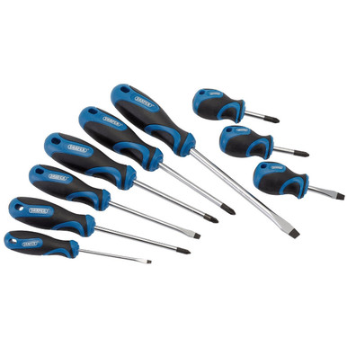 Draper - Soft Grip Screwdriver Set 9 Piece