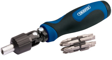 Draper -  Ratcheting Screwdriver Set 11 Piece