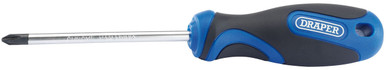 Draper -  No.2 x 100mm Cross Slot Screwdriver with Soft Grip Handles
