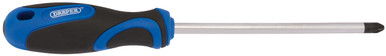 Draper -  No.3 x 150mm PZ Type Screwdriver with Soft Grip Handles