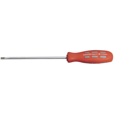 Draper - 75mm x 3.2mm Plain Slot Parallel Tip Mechanics Screwdriver Sold Loose