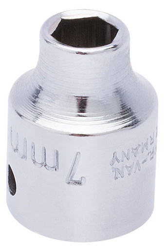 Draper - 7mm 3/8inch Sq. Dr. Elora Bi-Hexagon Socket