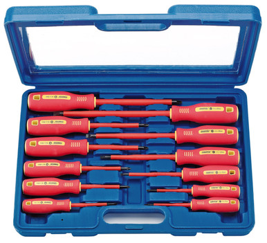 Draper - Fully Insulated Screwdriver Set 12 Piece