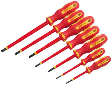Draper - Ergo Plus VDE Screwdriver Set 7 Piece