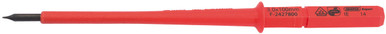 Draper - Ergo Plus Plain Slot VDE Interchangeable Screwdriver Blade 3mm x 100mm