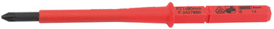 Draper - Ergo Plus PZ Type VDE Interchangeable Screwdriver Blade No:1 x 80mm