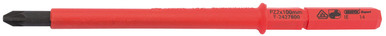 Draper - Ergo Plus PZ Type VDE Interchangeable Screwdriver Blade No:2 x 100mm