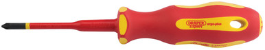 Draper - Ergo Plus Slimline PZ Type VDE Screwdriver No:1 x 80mm