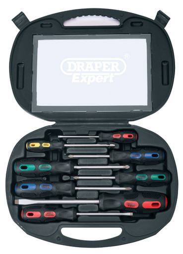 Draper -  Screwdriver Set in Case 8 Piece
