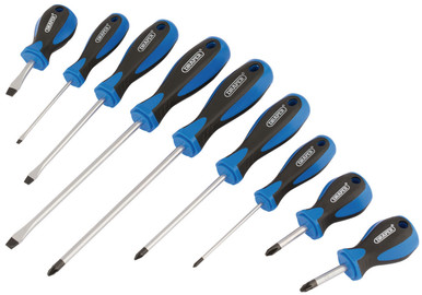 Draper -  Screwdriver Set 9 Piece
