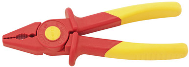 Draper -  Knipex Fully Insulated 180mm 'S' Range Soft Grip Flat Nose Pliers