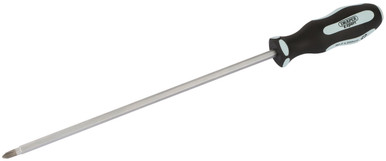 Draper -  Pound Thru' Cross Slot No:2 x 250mm Soft Grip Screwdriver