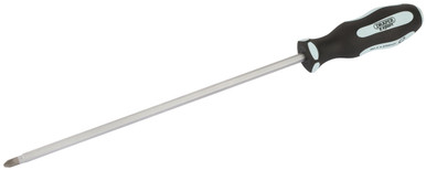 Draper -  Pound Thru' PZ TYPE No:2 x 250mm Soft Grip Screwdriver