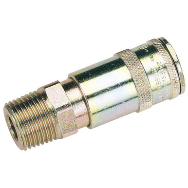Draper - 1/2inch BSP Taper Male Thread Verte x Air Coupling