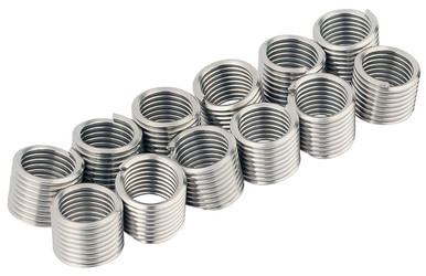 Draper -  M9 x 1.25 Metric Thread Insert Refill Pack 12
